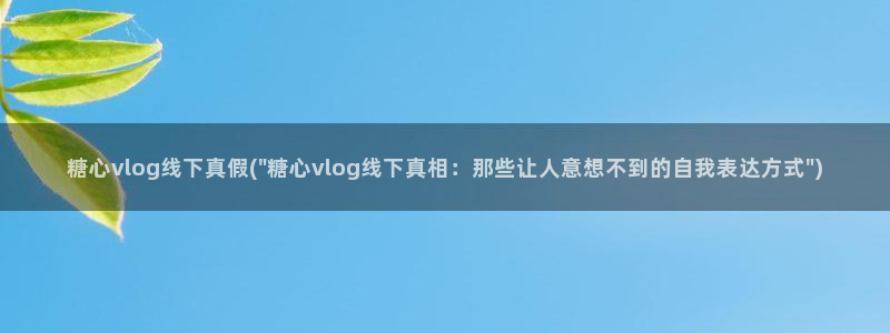 糖心vlog蜘蛛侠种子:糖心vlog线下